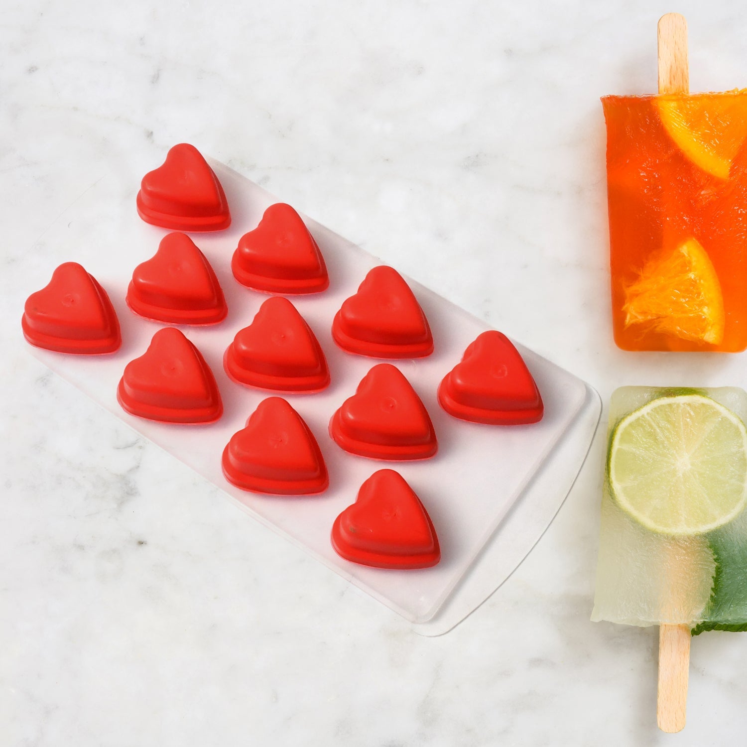 Silicone Mold Ice Cube Tray Creative Sweet Multi Type Ice Tray Buckets, Ice Cube Trays Multi Fruit Shape Ice Tray (1 Pc) Silicone Mold Ice Cube Tray Creative Sweet Multi Type Ice Tray Buckets, Ice Cube Trays Multi Fruit Shape Ice Tray (1 Pc)